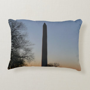 Coussins Décoratifs Monument Washington au coucher du soleil à DC