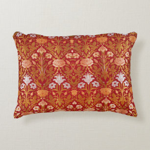 Coussins Décoratifs Morris - Motif de fleurs de rose et de lys vintage