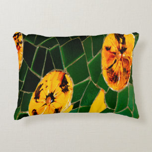 Coussins Décoratifs Mosaïque espagnole verte et jaune