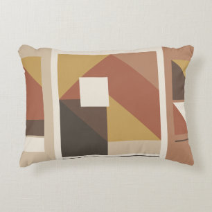 Coussins Décoratifs Mosaïque géométrique rétro