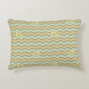 Coussins Décoratifs motif abstrait coloré, vagues