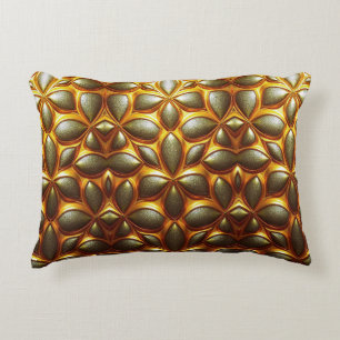 Coussins Décoratifs Motif abstrait doré