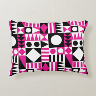 Coussins Décoratifs Motif abstrait moderne du milieu du siècle.