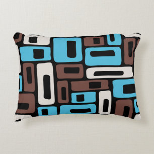 Coussins Décoratifs Motif Abstrait Moderne du Milieu du Siècle