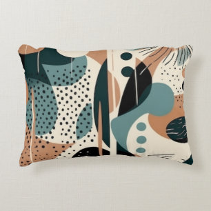 Coussins Décoratifs Motif Abstrait sans fil minimal - géométrique (9)