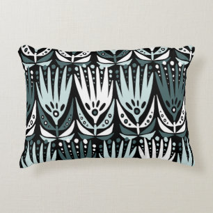 Coussins Décoratifs Motif abstrait vintage moderne et transparent avec