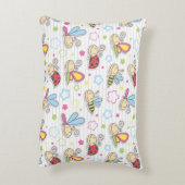 Coussins Décoratifs motif avec des insectes (Dos(Vertical))