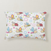 Coussins Décoratifs motif avec des insectes (Dos)