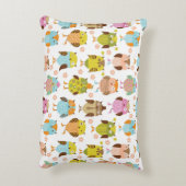 Coussins Décoratifs motif avec oiseaux (Dos(Vertical))