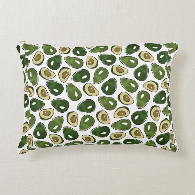 Coussins Décoratifs Motif Avocado (Devant)