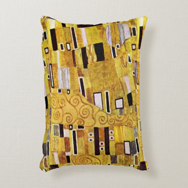 Coussins Décoratifs Motif baiser de Gustav Klimt, Art Nouveau (Devant(Vertical))