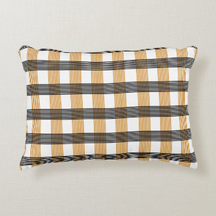 Coussins Décoratifs Motif Brown de vérification du service