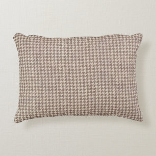 Coussins Décoratifs Motif Brown Houndstooth