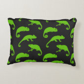Coussins Décoratifs Motif Chameleon Vert (Dos)