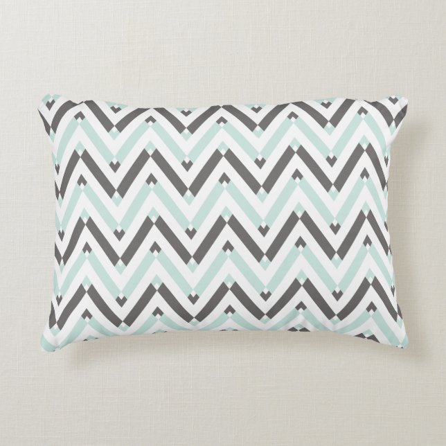 Coussins Décoratifs Motif Chevron géométrique simple et chic (Devant)