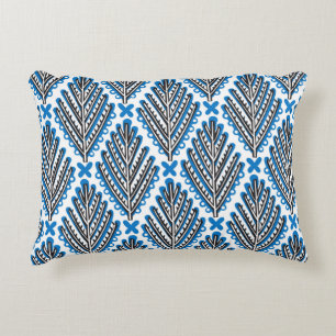 Coussins Décoratifs Motif d'art populaire sans couture scandinave avec