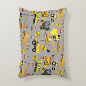 Coussins Décoratifs Motif de camions de construction (Devant(Vertical))