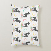 Coussins Décoratifs Motif de cerfs, Cerf de bébé, Boho, Fleurs, Lune (Devant(Vertical))