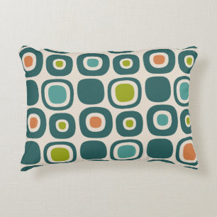 Coussins Décoratifs Motif de chemin de jardin moderne du milieu du siè
