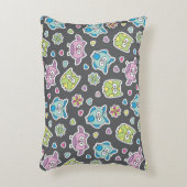 Coussins Décoratifs motif de chouettes de dessins animés (Devant(Vertical))