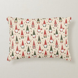 Coussins Décoratifs Motif de fête de gnome de Noël