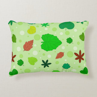 Coussins Décoratifs Motif de feuille avec diverses formes et couleurs