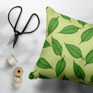 Coussins Décoratifs Motif De Feuilles, Motif De Feuilles, Feuilles De 