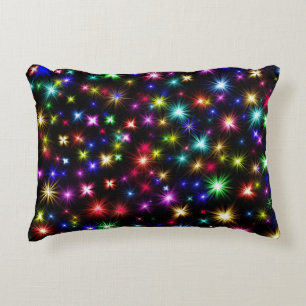 Coussins Décoratifs Motif de feux d'artifice colorés