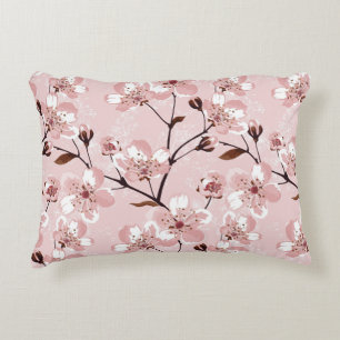 Coussins Décoratifs Motif de fleurs de fleurs de cerisier