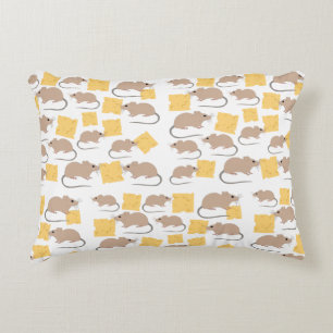 Coussins Décoratifs Motif de fromage mignon rongeur de la souris