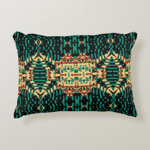 Coussins Décoratifs Motif de gravure couleur. Illustration vintage