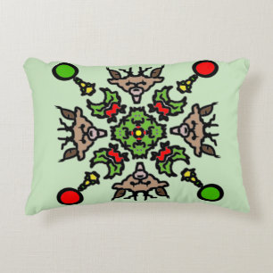 Coussins Décoratifs Motif de mandala floral