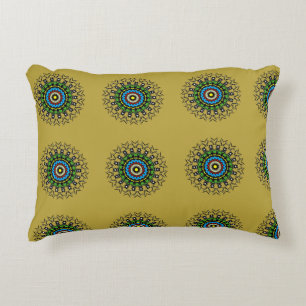 Coussins Décoratifs Motif de mandala floral