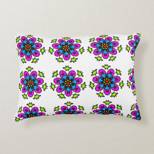 Coussins Décoratifs Motif de mandala floral
