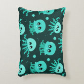 Coussins Décoratifs Motif de méduse bleue Kawaii (Devant(Vertical))