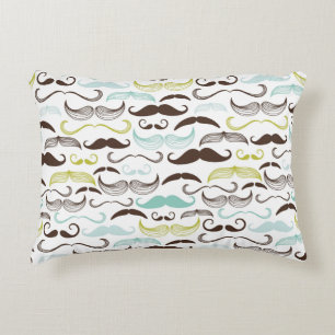 Coussins Décoratifs Motif de moustache, rétro style 2
