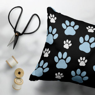 Coussins Décoratifs Motif De Pailles, Paniers Bleus, Pailles De Chien,