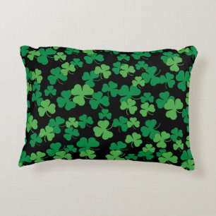 Coussins Décoratifs Motif de trèfle de jour de St Patricks
