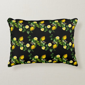Coussins Décoratifs Motif d'été du jardin de citron
