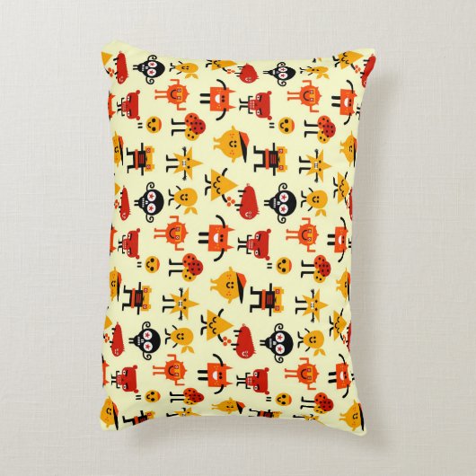 Coussins Décoratifs Motif drôle de monstres (Dos(Vertical))