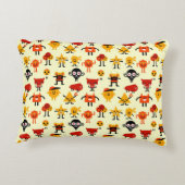 Coussins Décoratifs Motif drôle de monstres (Dos)