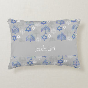 Coussins Décoratifs Motif élégant de vacances de Hanukkah