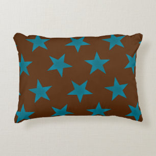 Coussins Décoratifs Motif Étoiles Dorées 16