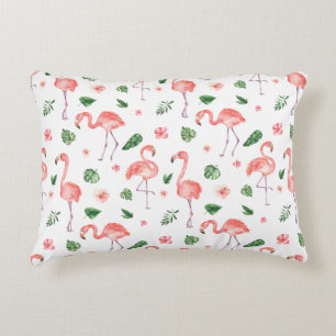 Coussins Décoratifs Motif Flamant Rose Tropical
