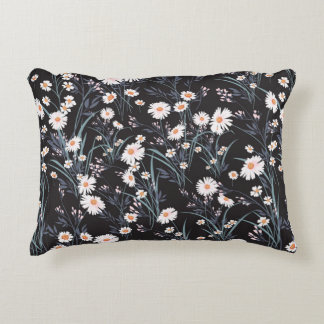 Coussins Décoratifs Motif fleuri au printemps sans soudure avec margue