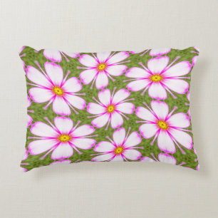 Coussins Décoratifs Motif Fleurs Cosmos