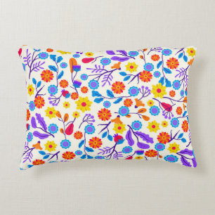 Coussins Décoratifs Motif floral exotique coloré-23165