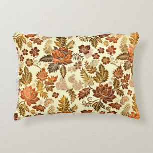 Coussins Décoratifs Motif floral Heritage Copper Warm Gold