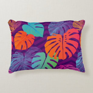 Coussins Décoratifs Motif floral incomparable de la Monstera del Tropi