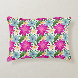 Coussins Décoratifs Motif floral sans couture   Répétition de fleurs à